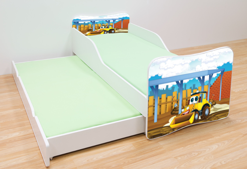 Becks posteľ s výsuvným lôžkom Digger